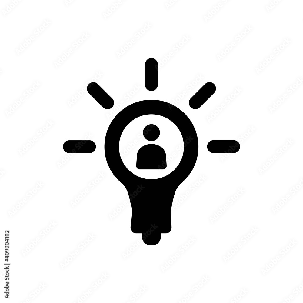 Idea person icon