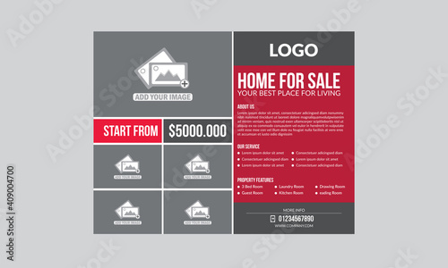 Real Estate Flyer Template (Editable)


Specifications:

 -Size 8.5”x11” inch + 0.25 inch bleeds (Print Size)
 - Fully editable Illustrator AI & EPS file
 - Resolution: 300 DPI
 - Color mode: CMYK
 - 