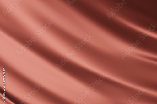 drape 赤色の布　しわ