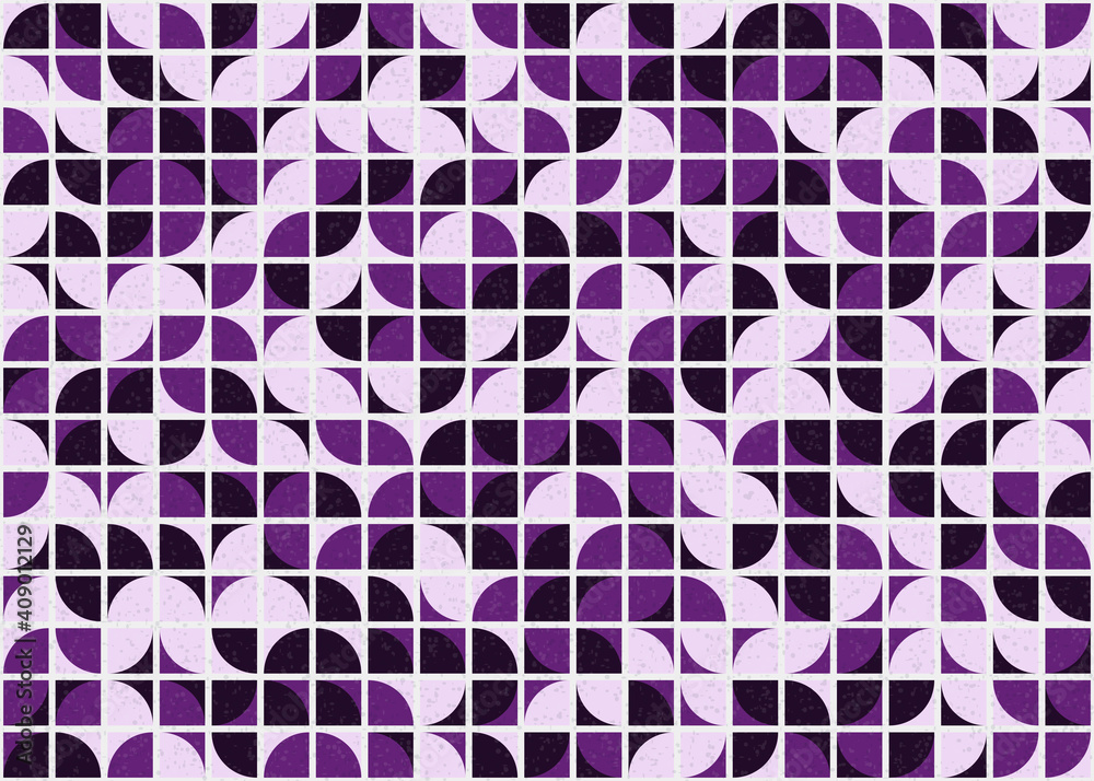 Abstract Geometric Pattern generative computational art illustration