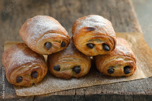 Chocolate Croissants Pain au Chocolat