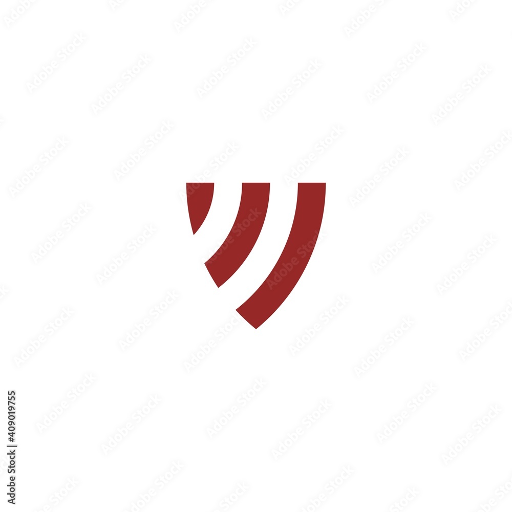 Obraz premium logo v abstract