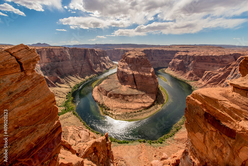 Horseshoe Bend in Arizona, big Canyon