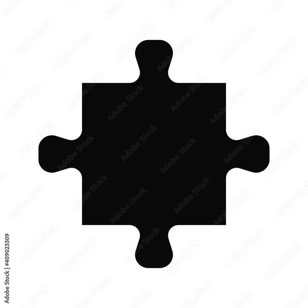 Puzzle compatible icon. Jigsaw agreement vector illustration on white isolated background. Icon vector illustrator Puzzle compatible icon. Jigsaw agreement vector illustration on white isolated background. Icon vector illustrator