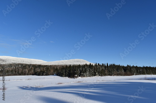 Wallpaper Mural 
A frosted mountain in range five in Saint-Paul, Québec Torontodigital.ca