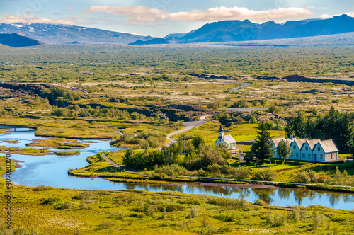 Thingvellir National Park is not just a beauty of nature, but also place of first Icelandic parliament