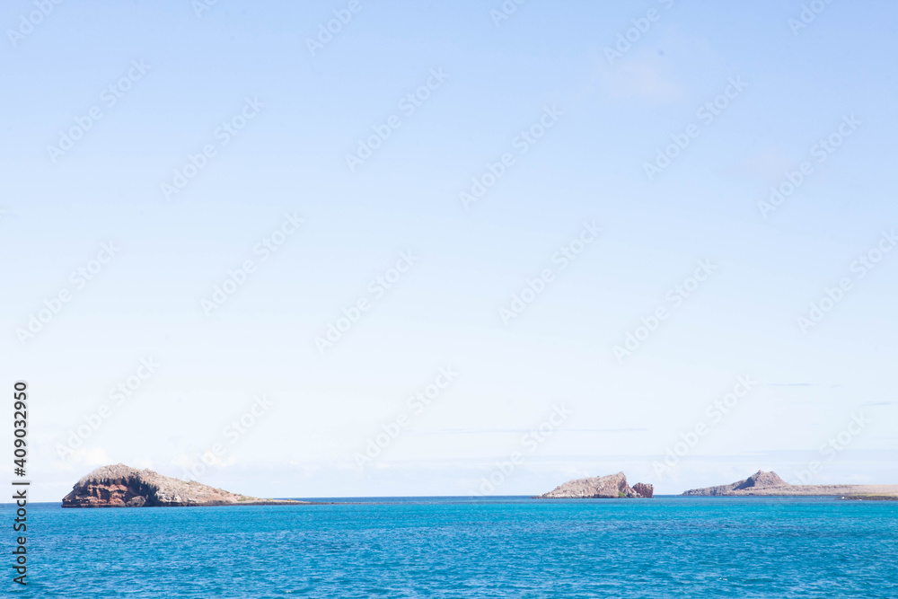 Island scene from the Galapagos Islands