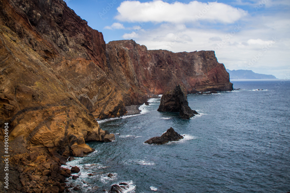 Obraz premium Pointe Saint Laurent (Madère)