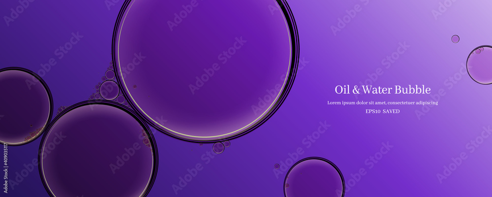oil drops on a water surface abstract background. oil drops on a water surface abstract background.