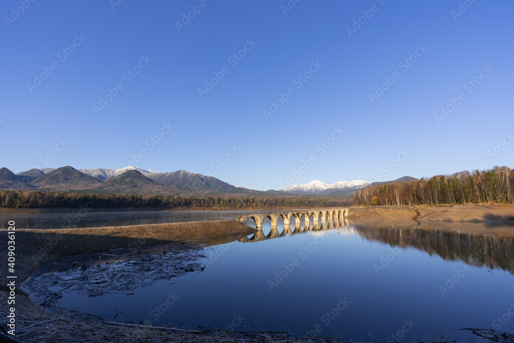 Fototapeta premium タウシュベツ川橋梁