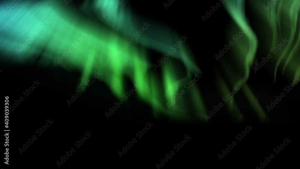 Aurora Realistic Animation Background Green 07 Aurora Realistic Animation Background Green 07