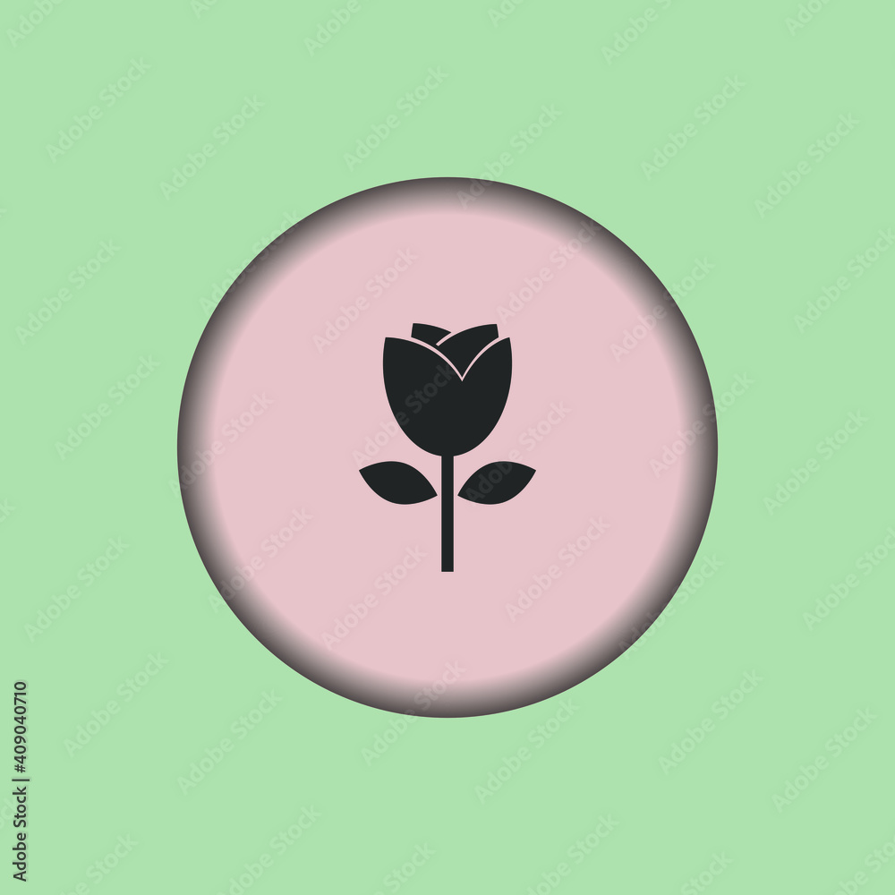 flower icon, isolated flower sign icon, vector illustration flower icon, isolated flower sign icon, vector illustration