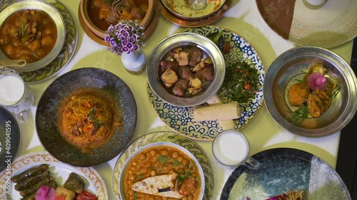 Traditional food of Gaziantep city. Delicious Turkish cuisine.