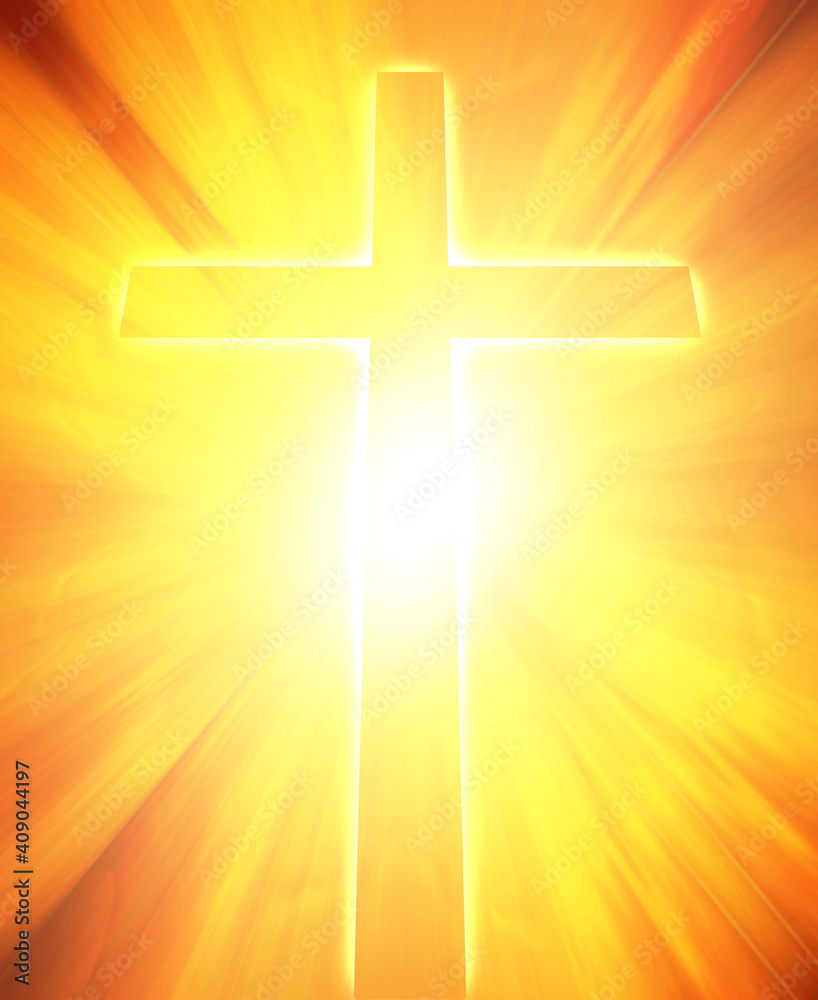  glowing cross