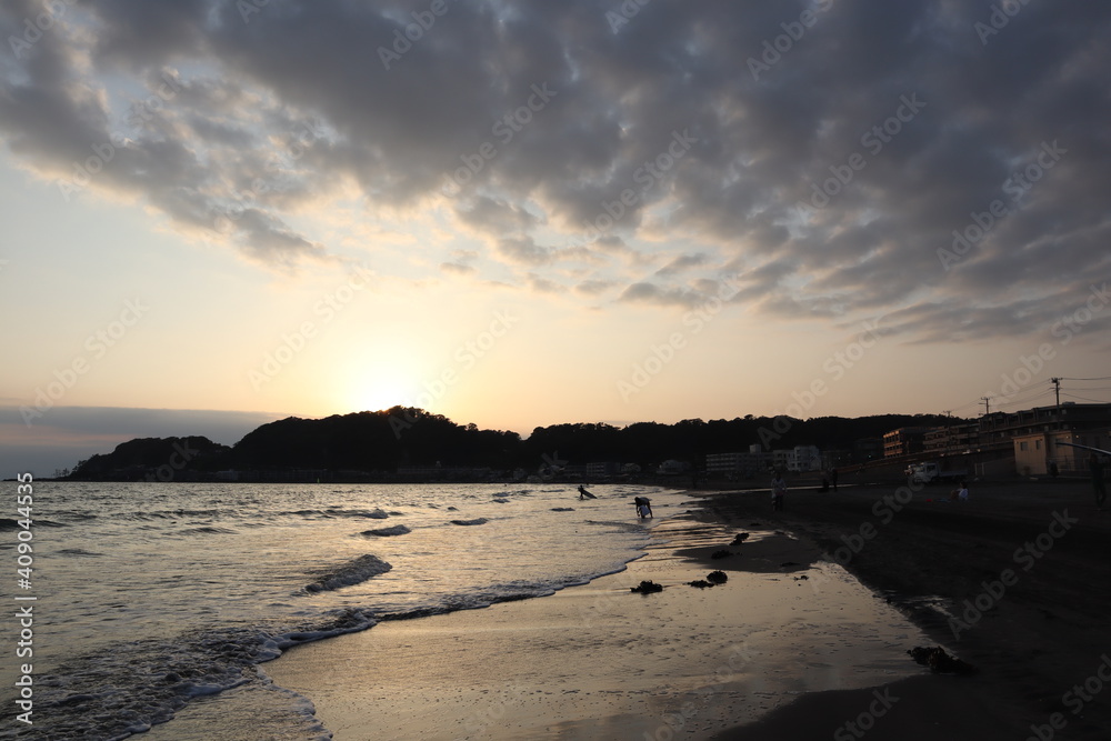 Fototapeta premium 平日の湘南