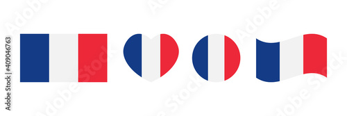 Flag of France set, collection of design elements in different shapes for french public and national holidays.
Free Download Flag of France set, collection of design elements in different shapes for french public and national holidays.
- GFXLoad