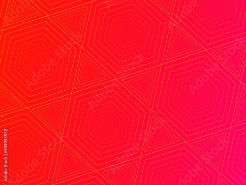 Gradient abstract background design. Orange to red creative cover vector