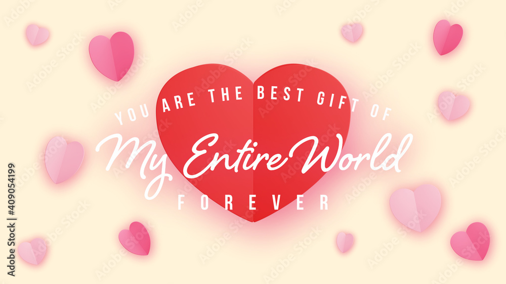 You're the Best Gift Titles Stock Template Adobe Stock