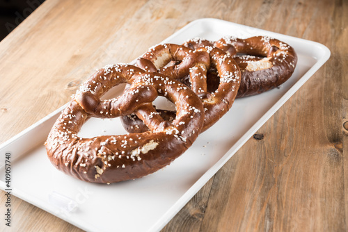 Obraz na płótnie Giant pretzels
