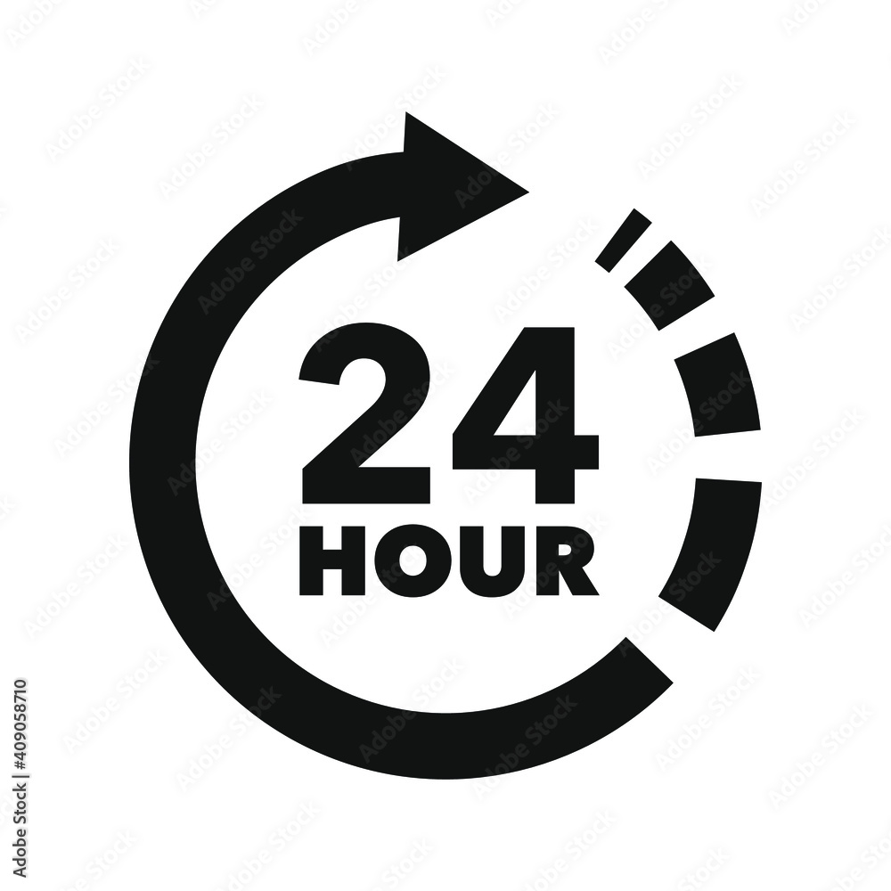24 hour service icon. Customer service. Support sign.
Round-the-clock work of the store. 24 hour service icon. Customer service. Support sign.
Round-the-clock work of the store.