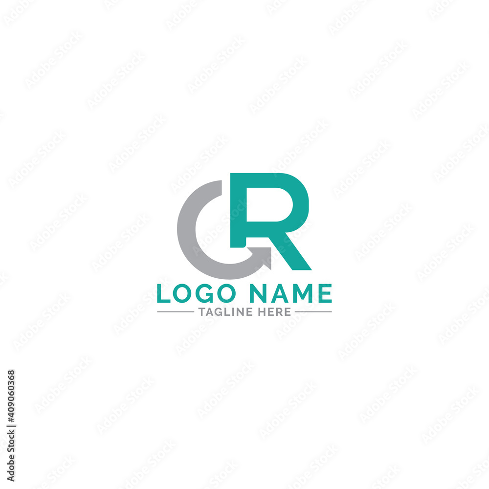 RC logo design vector template RC logo design vector template