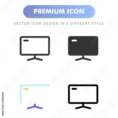 smart tv icon for your web site design, logo, app, UI. Vector graphics illustration and editable stroke. icon design EPS 10.