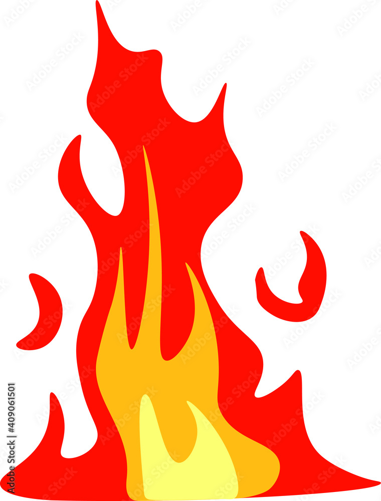 Vector of The Fire - Fire Clipart Vector of The Fire - Fire Clipart