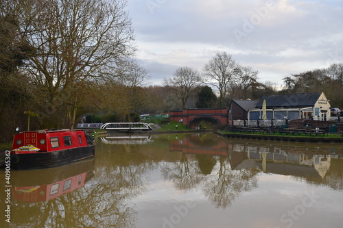 There is so much to see and do at Foxton Locks on the Grand Union Canal near Market Harborough in Leicestershire On a busy day few lock keepers help boaters work their way through a staircase of locks