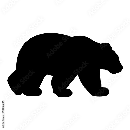bear logo design template inspiration, vector illustration