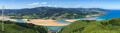 The biosphere reserve of Urdaibai in the Basque Country photo