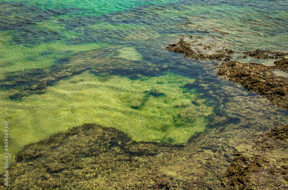Ponta verde e sua água cristalina