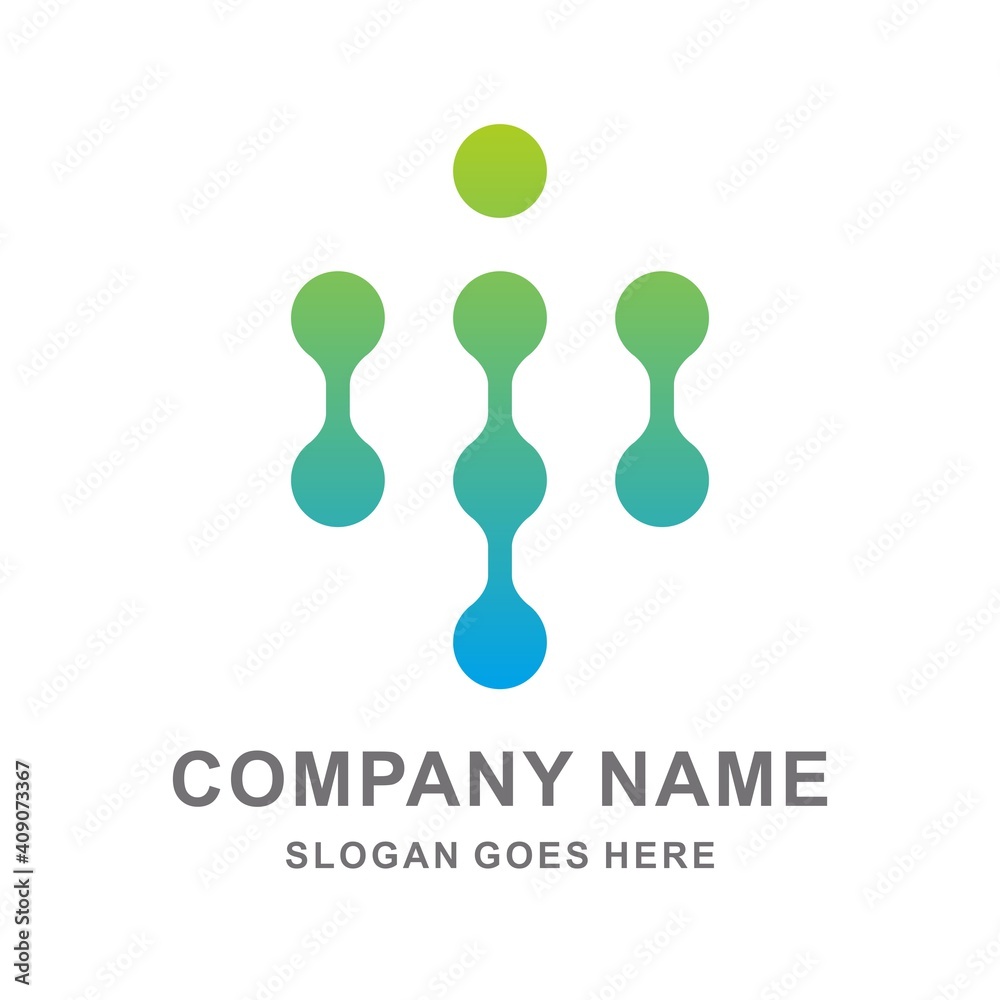 Circle Dots Digital Link Connection Business Company Stock Vector Logo Design Template Circle Dots Digital Link Connection Business Company Stock Vector Logo Design Template