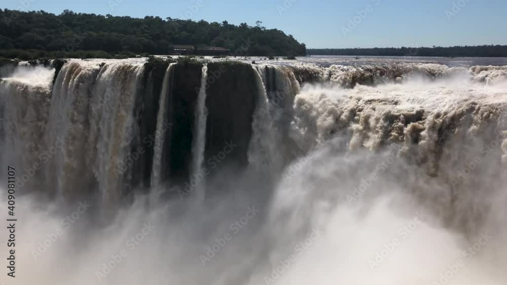 Iguazu Fa Iguazu Falls are waterfalls of the Iguazu River on the border