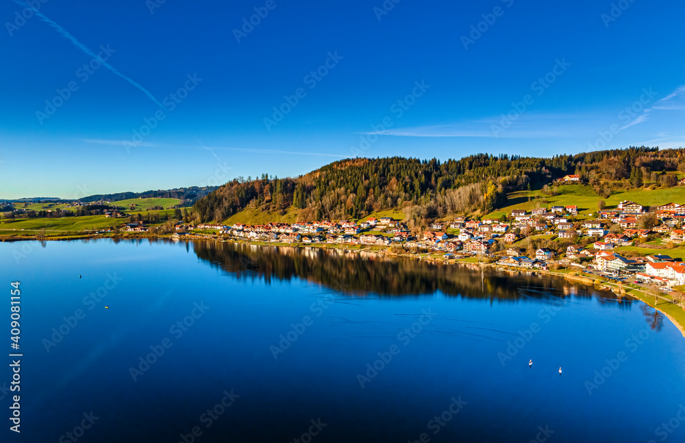 Hopfen am See, Hopfensee, Allgäu, Bayern, Deutschland