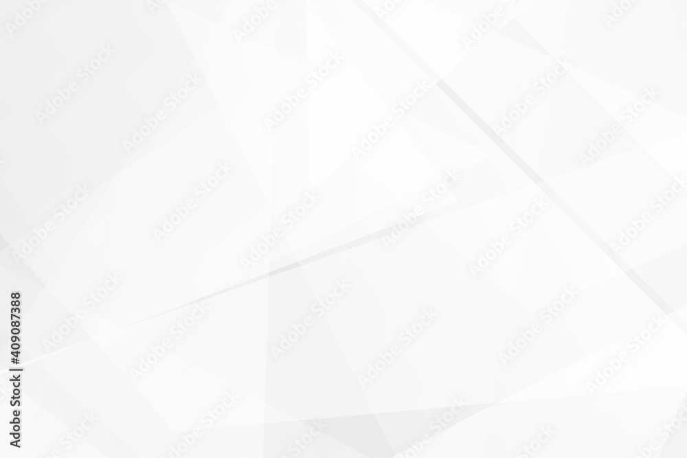 Obraz premium Abstract white and grey on light silver background modern design. Vector illustration EPS 10.