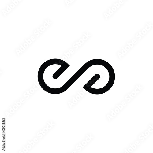 modern geometric simple logo design initiasl branding ,icon. vector ilustration .