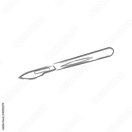 Isolated scalpel medicines draw