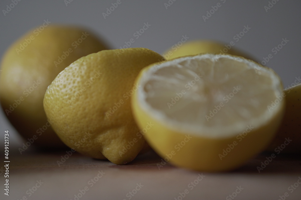Limones amarillos. 