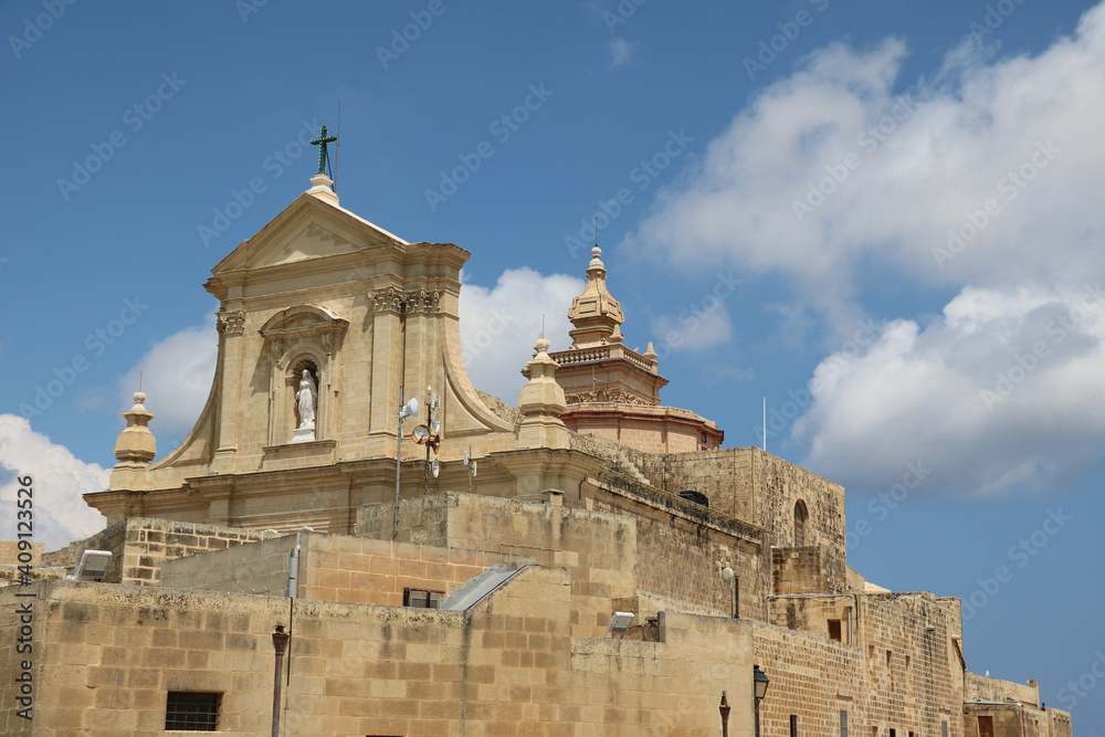 The old Castello Il-Kastell in Victoria Rabat, Gozo Malta