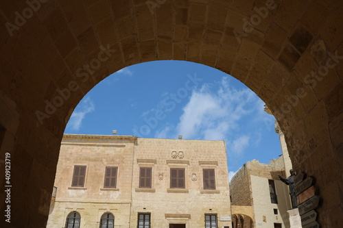 The old Castello Il-Kastell in Victoria Rabat, Gozo Malta