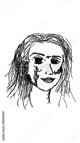Illustration of Girl