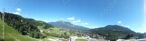 panorama of the mountains