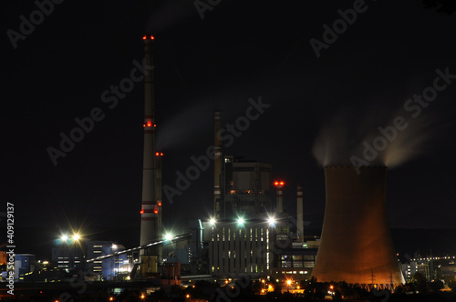 Melnik coal-fired power station photo