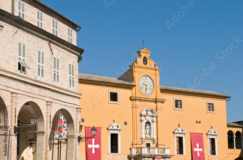 Palazzo Degli Studi Palace Town Hall Fermo Marche Region Italy photo