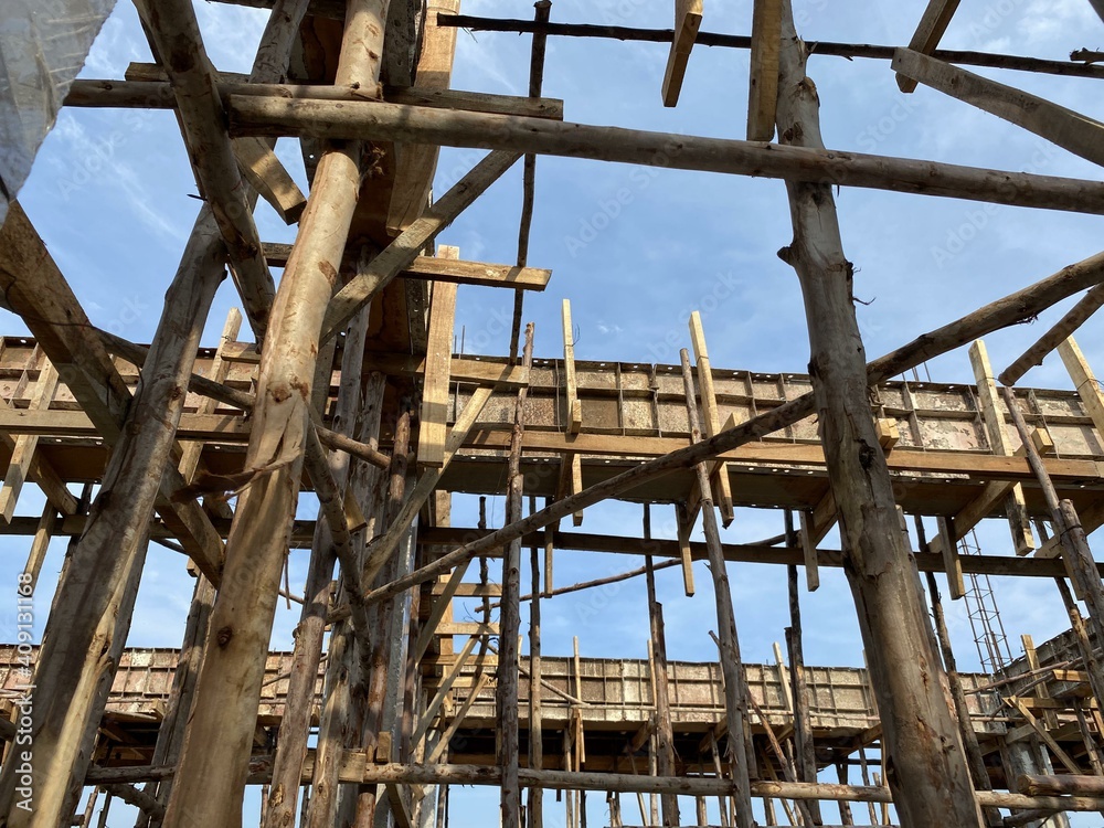 building and construction site in city Thailand building and construction site in city Thailand