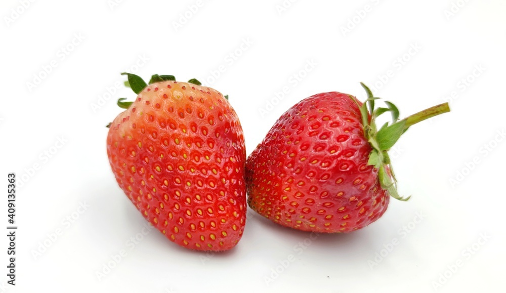 strawberry isolated on white background strawberry isolated on white background