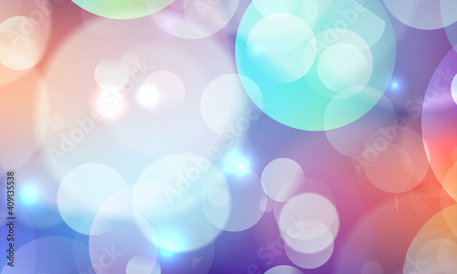 Abstract shiny blurred lights background stock illustration