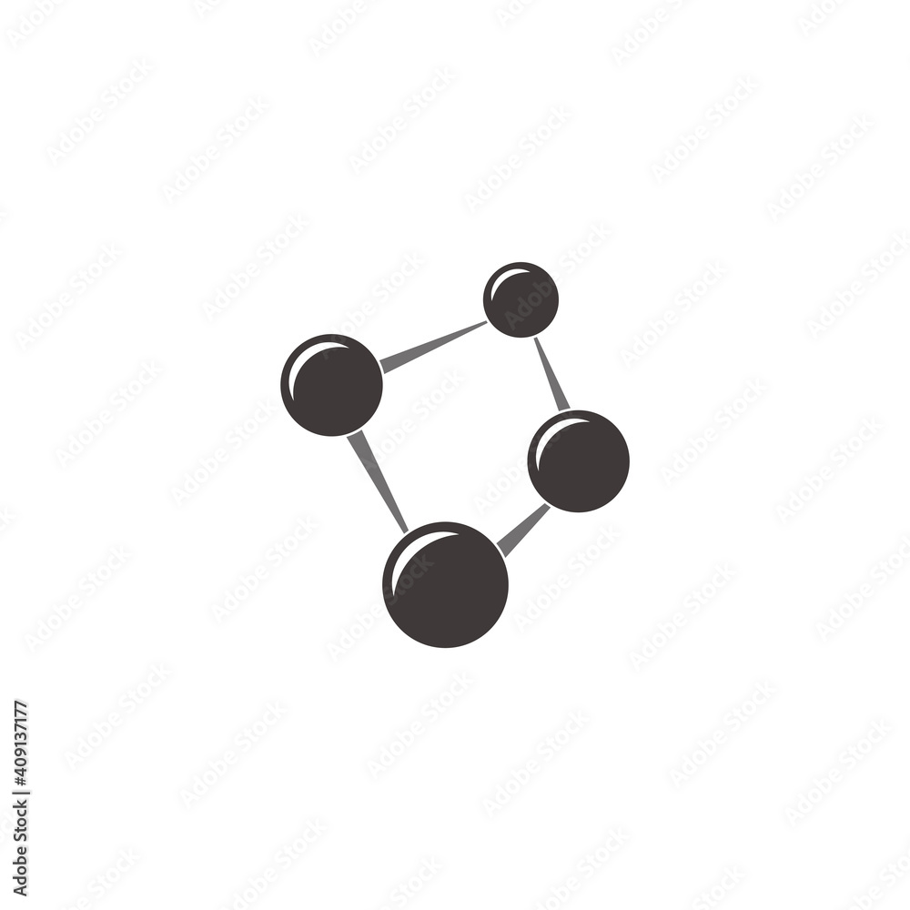 linked simple geometric cooperation symbol vector linked simple geometric cooperation symbol vector