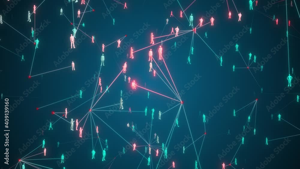 Contact tracing network infected person identification Covid-19 virus pandemic