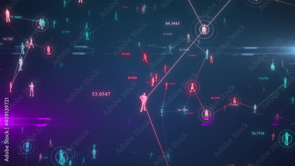 Contact tracing identification of persons with connection to infected person